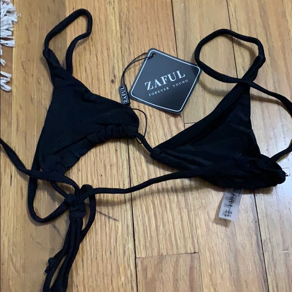 black bikini
